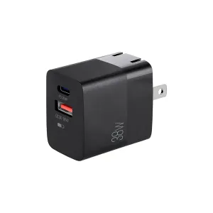 Cargador de Pared Doble USB-C Argon Tech de 38W