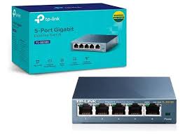 switch gigabit de 5 puertos (TP-Link TL-SG105)
